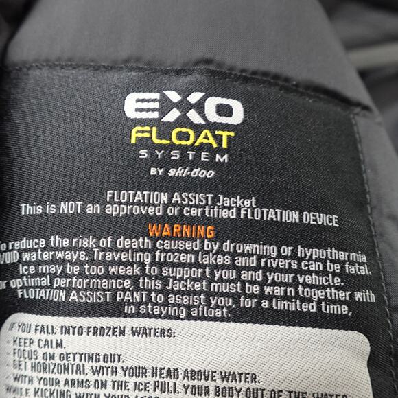 Ski-Doo Mens Vasa Snowmobile Jacket Green - XL - Picture 15 of 16